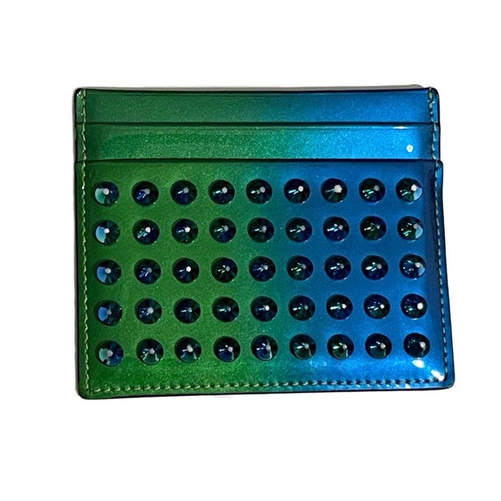 Christian Louboutin | Panettone Gradation Studded Spike Card Case Holder Wallet